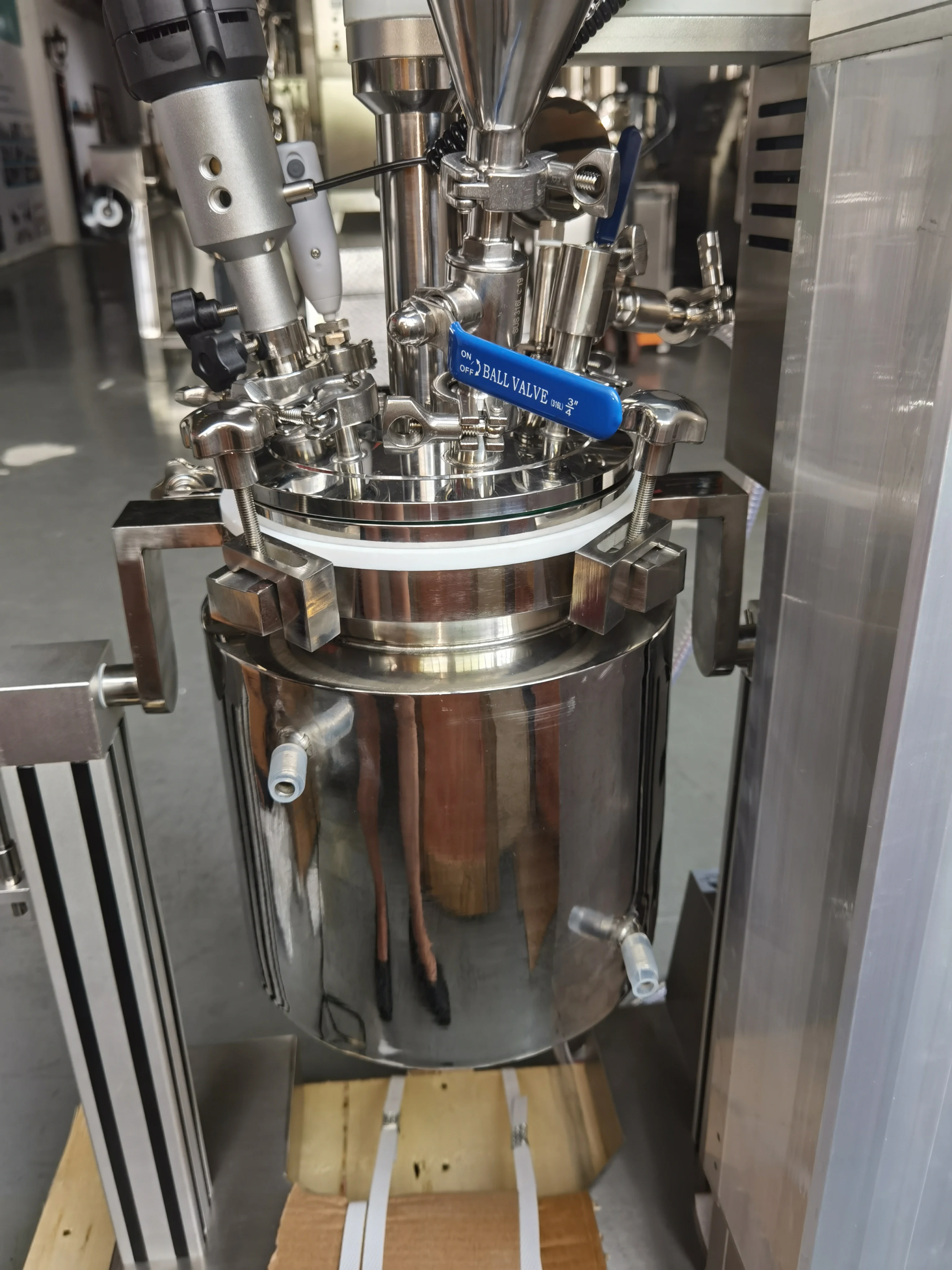 Vacuum Lab Homogenizer Mixer