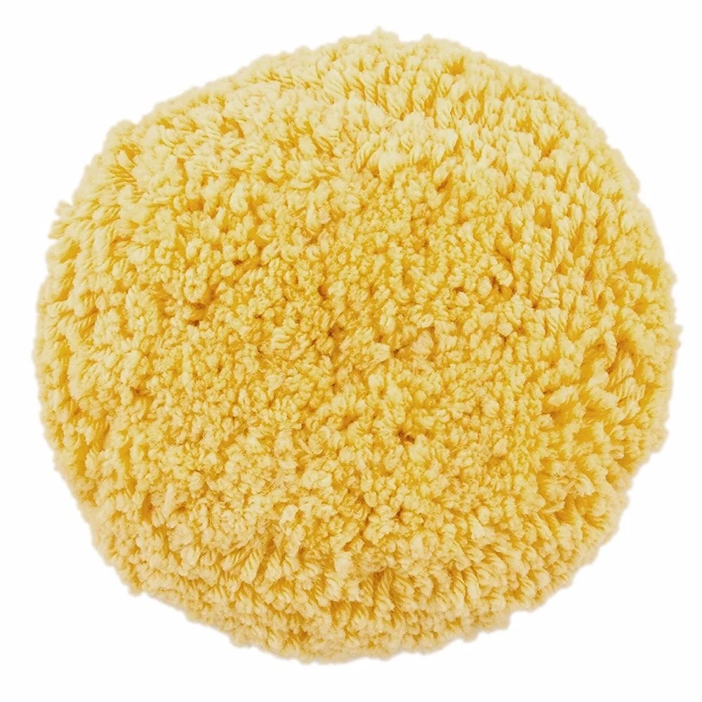 7inch Double Sided Wool and single side Polishing Buffer Pad 7 inch High Density Wool Pads