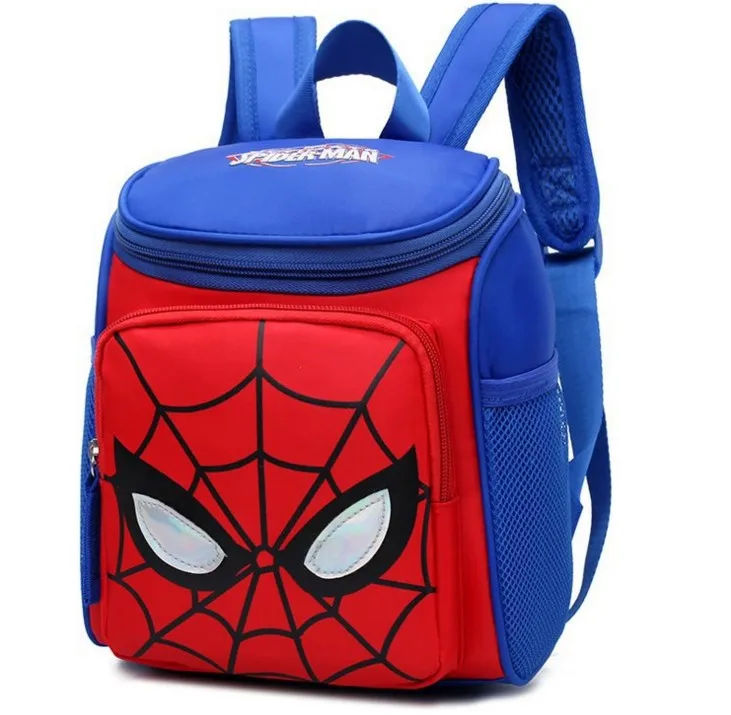 OEM New Polyester Small  Kids Backpacks  Cartoon Schoolbag for Boys and Girls