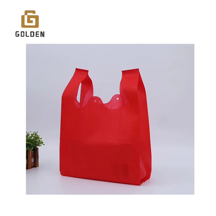 Custom-made high-quality non-woven bags W cut non-woven bag D cut style non woven bag