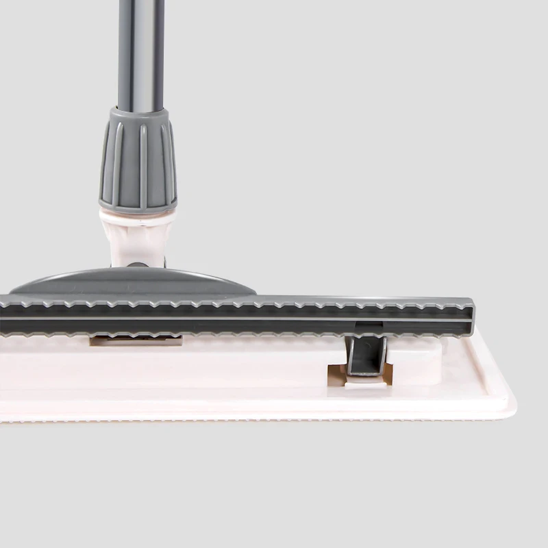 CX Wholesale Stainless Steel Handle Flat Coral Velvet Mop Head Plywood Microfiber Mop For Floor Cleaning