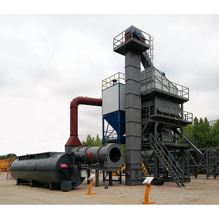 
Hot sale new product Q235B Steel,Q345B Steel Stationary Containerized Type LB1500 asphalt mixing plant 