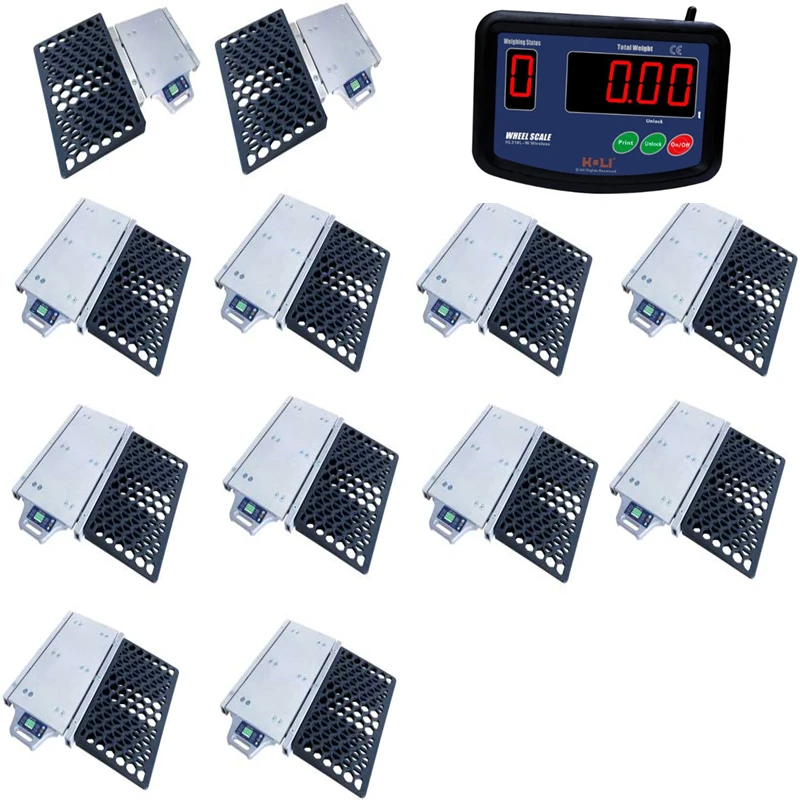 Подвижные статического портативная тележка для взвешивания ось весы мост автомобильные весы