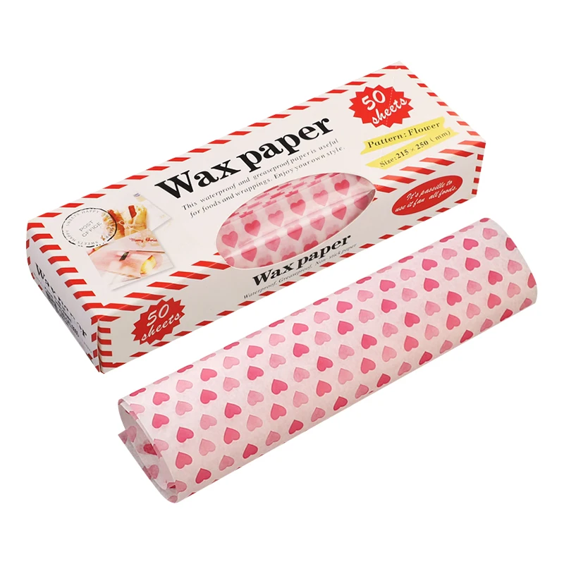 AIUDO Wholesale Premium Durable Temperature Safe Non-Stick Surface Disposable High Density Color Box Packed Baking Paper Sheets