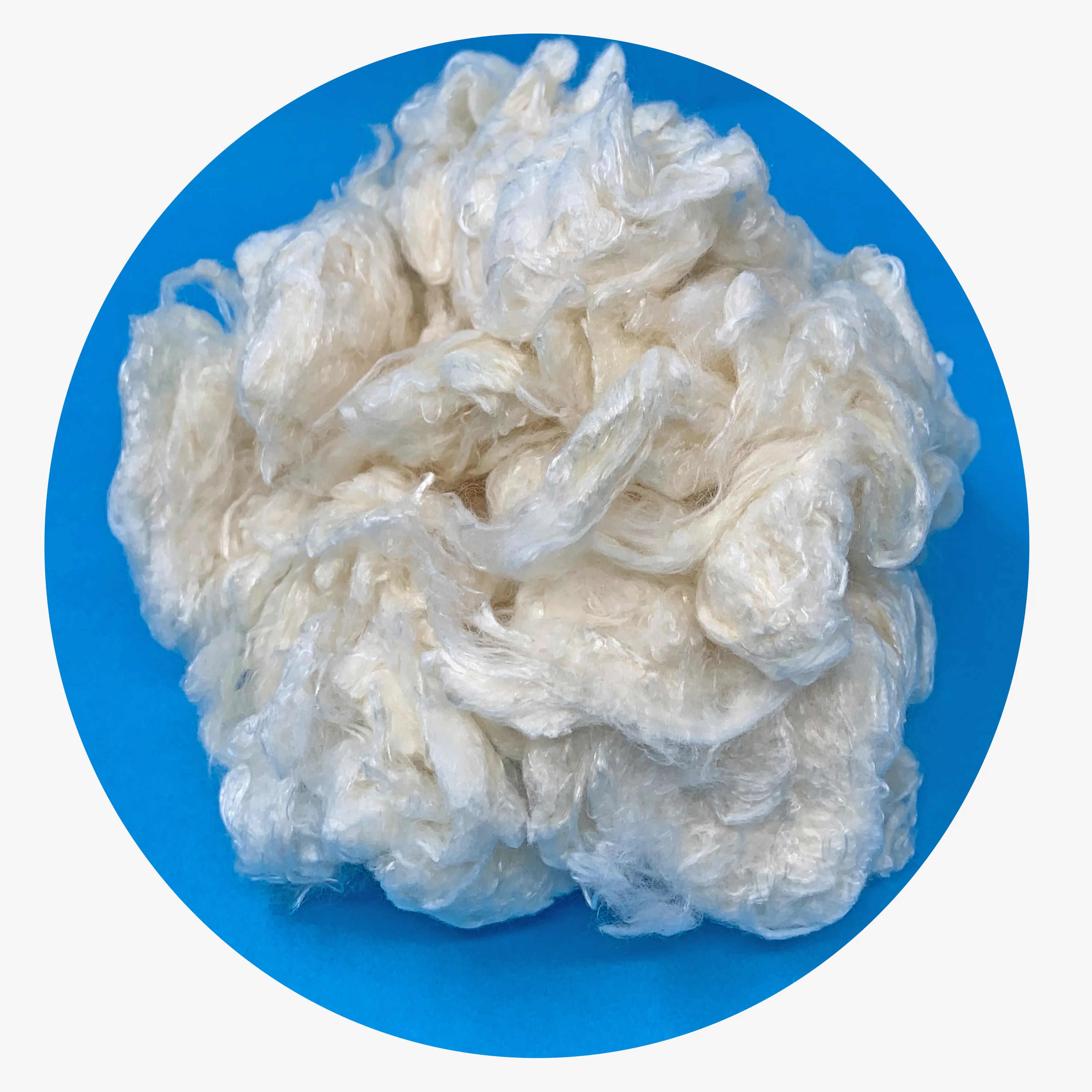 natur bamboo fiber raw white bamboo fibers spunlace chinese supplier bamboo fiber