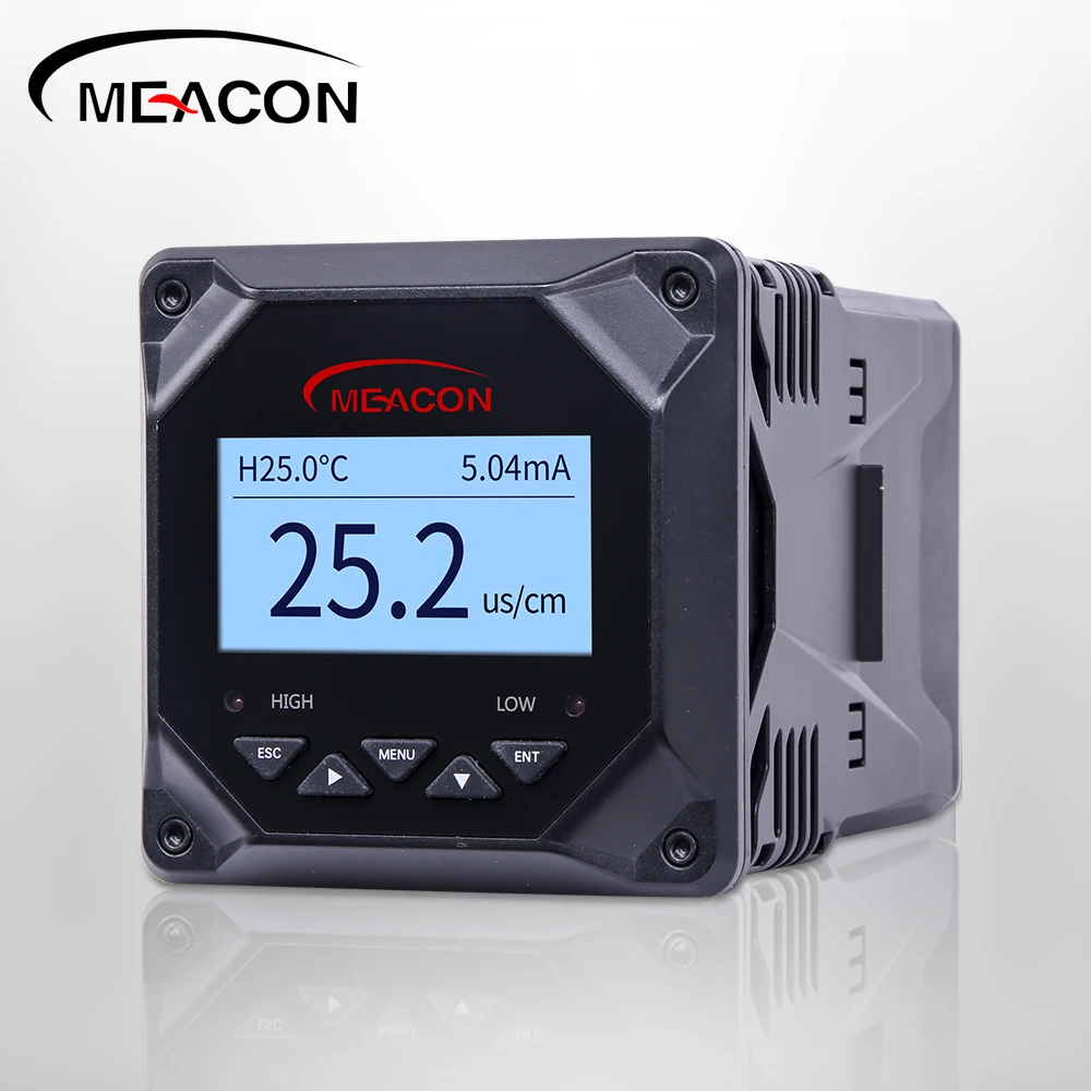 High quality ph conductivity meter controller metal sensor 4 20ma