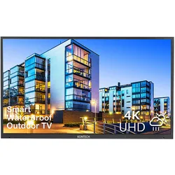 65-inch Full Shade Outdoor Smart TV (2022) | 4K 1500 nits HDR LED Weatherproof Television