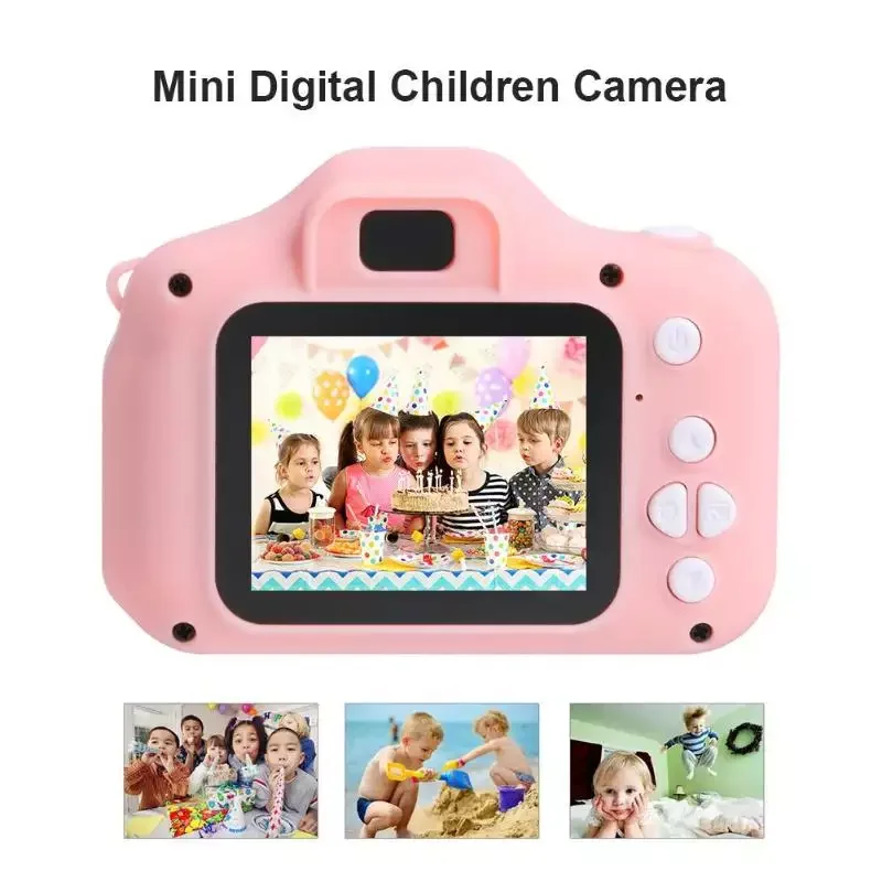 New Arrival Baby Toddlers 1080p Kids Digital Camera Hd Video Camera Child Colorful Picture Mini Camera For Children With Game
