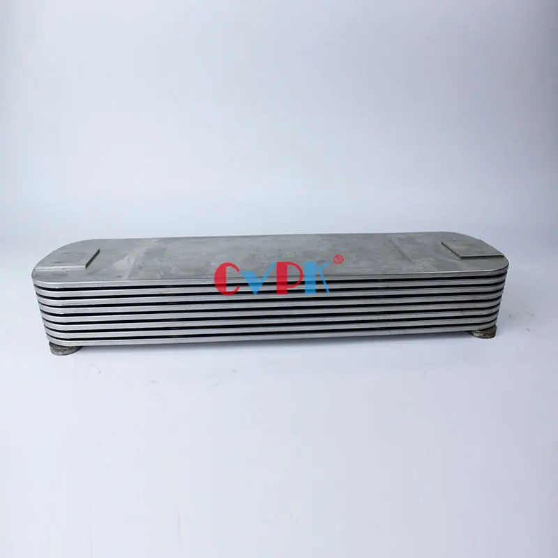 Часть двигателя экскаватора масляный радиатор 6151-61-2111 для KOMATSU PC300-3 S6D125 7 пластина