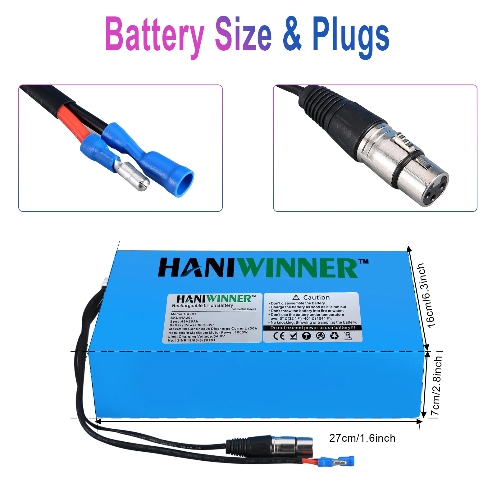 Custom Electric Bike Battery Case 18650 Cells 24V 36V 48V Lithium Ion Battery Pack For Ebike