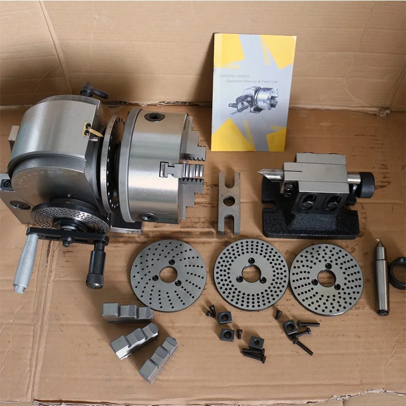 
CNC F12 bs-0 bs-1 semi-universal milling machine dividing heads mini manual lathe dividing head 