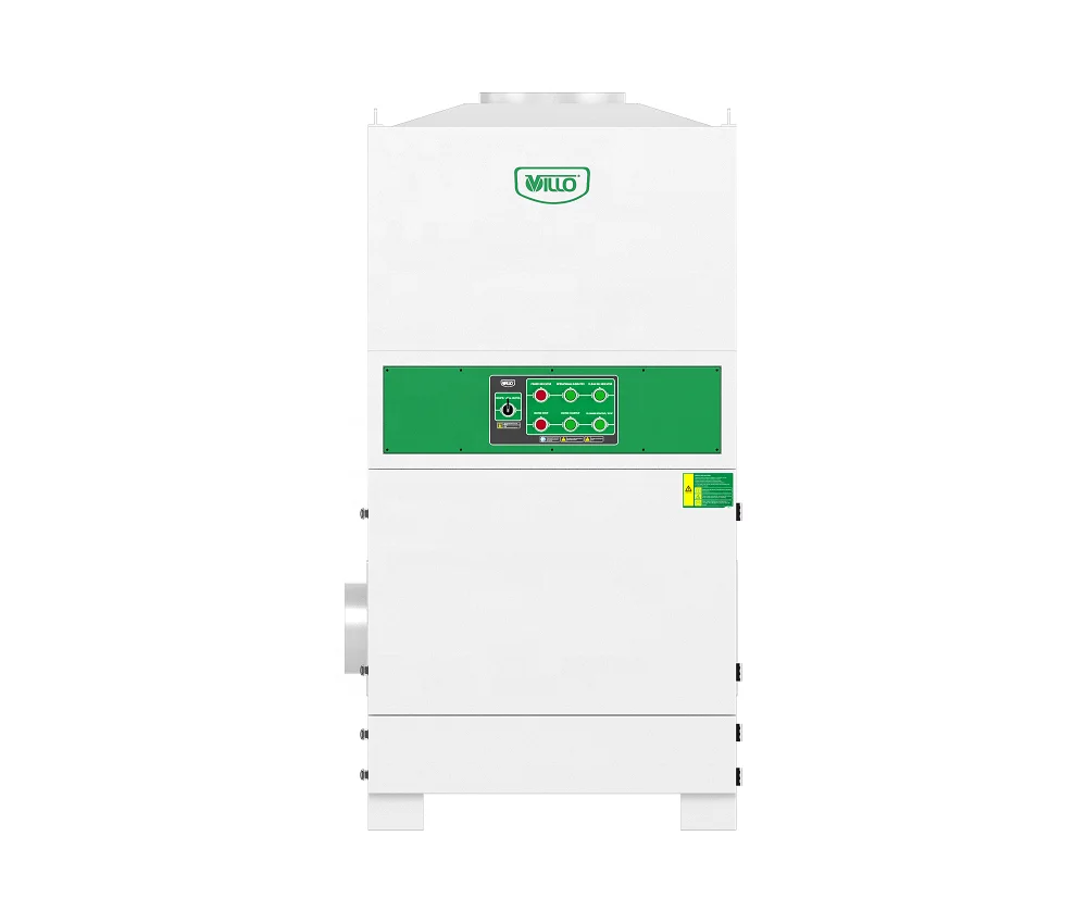 3KW Pulse Jet Cleaning Industrial Dust Collector for Sandblasting Sawing Banding Machine