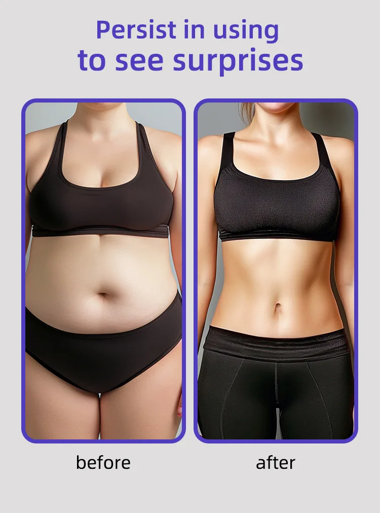 Slim belly natural herbal slimming patch heat promote paste boosting flat tummy Body Shaping  Stickers for burning