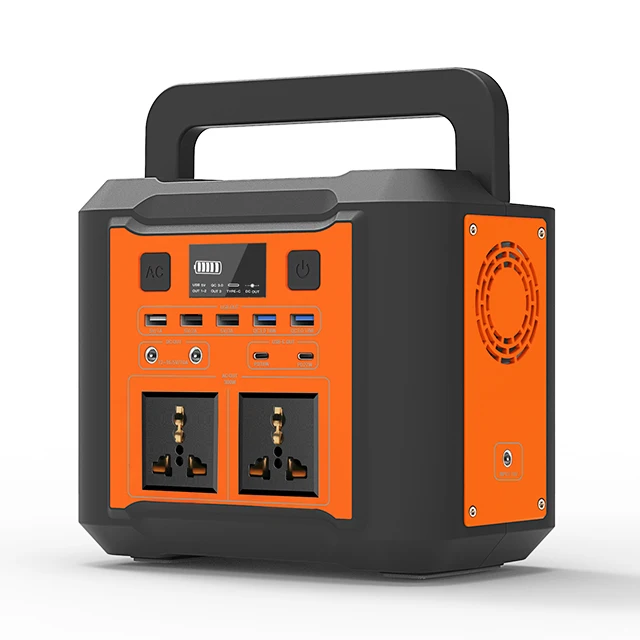 High Capacity Outdoor 110v 220v 300w Solar Bank Portable Power Station Generator for Emergency Outdoor Use