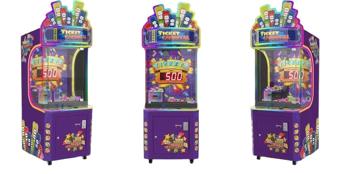 Hot Sale Coin Operated Arcade Indoor Sport Ticket Carnivall Lottery Redemption Game Machines For Sale
