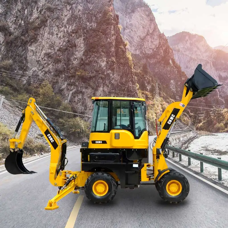 Hot sale Mini Backhoe Loader Cheapest small Backhoe Loader 4x4 Small farm Excavator Digger Backhoe Loader on sale