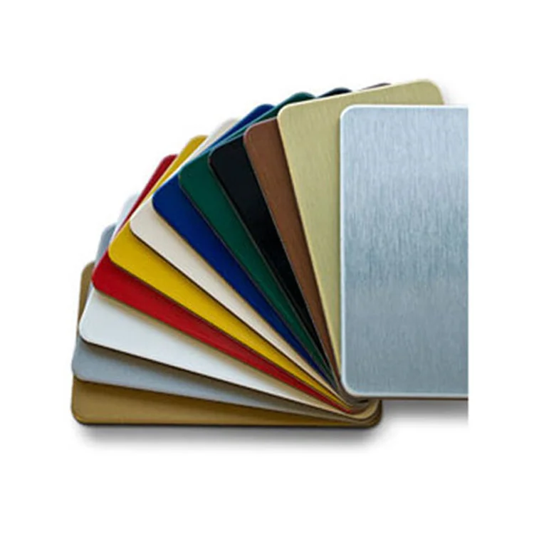 Wholesale advertising door head decoration aluminum plastic plate alucobond ral color aluminum composite panels