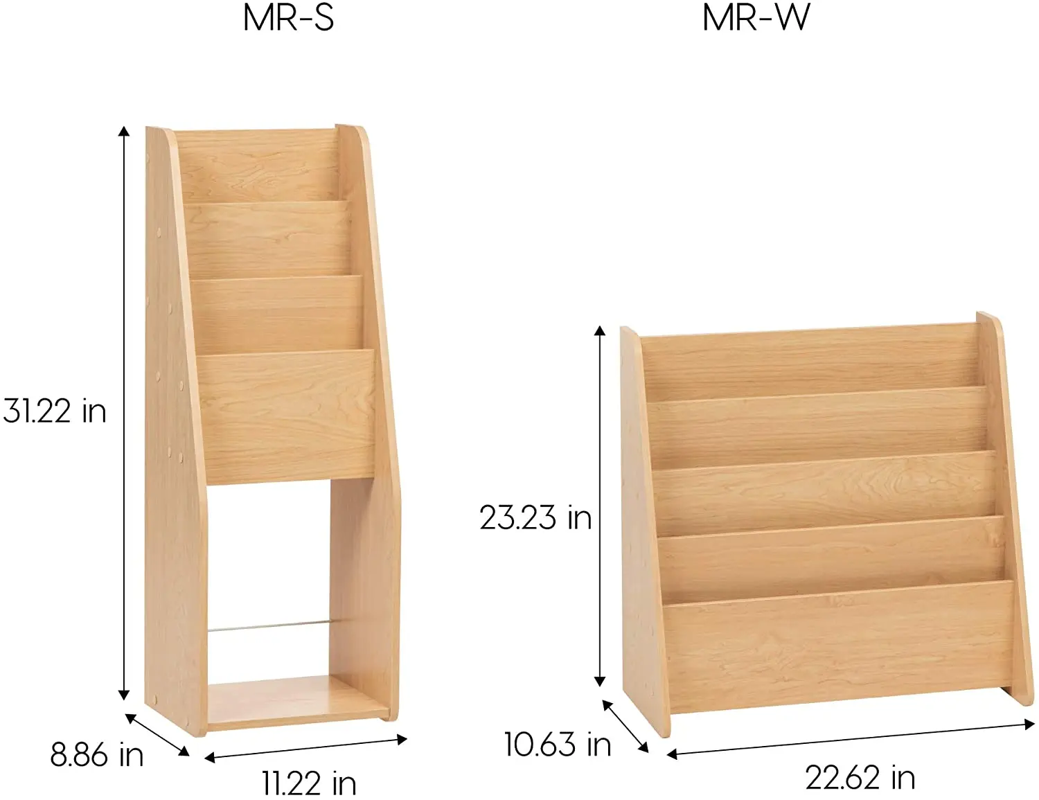  High quality mini bookshelf wooden book rack shelf Wood Storage Rack for Office Home School Shelf