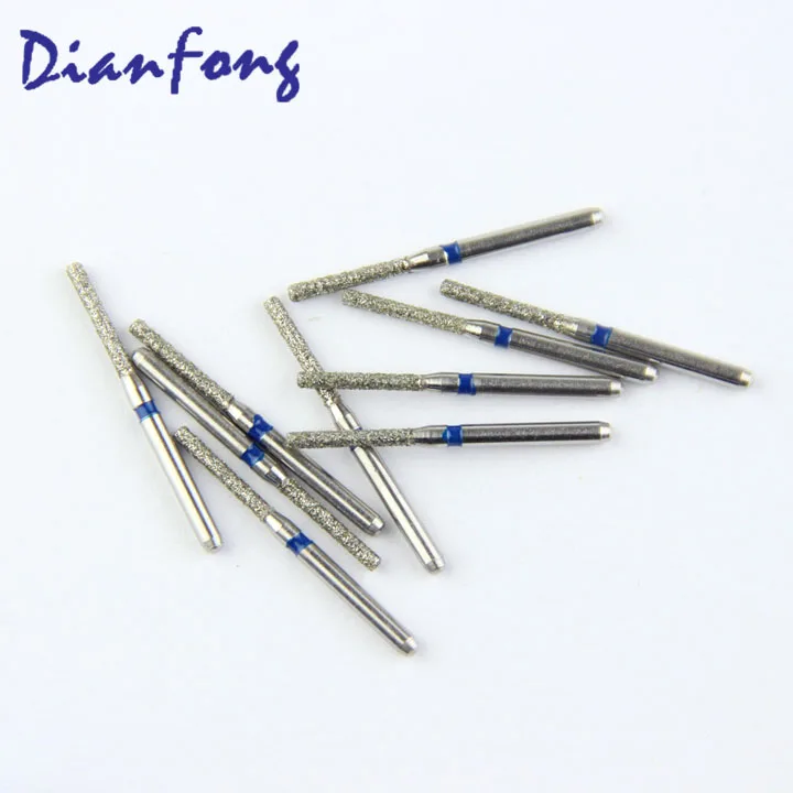 SF-11(111-012M) cylindrical shaped CE ISO certified medium FG high speed dental diamond bur dental instrument sharpening
