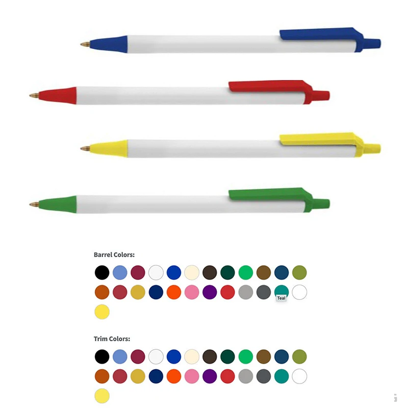 Promotional Plastic ballpoint pens that rank among the top with over 600 customizable solutions are popular overseas