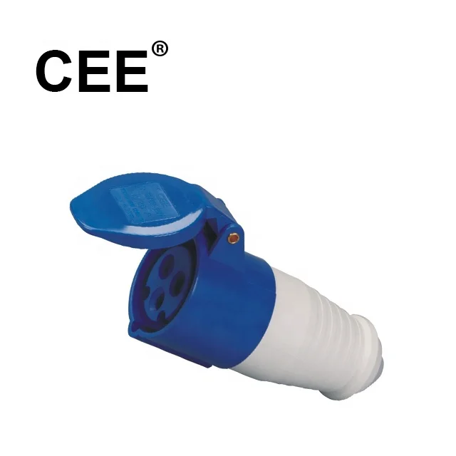 connector insert connectors pressing machine cee 220V 32A 2P+E safety  connectors