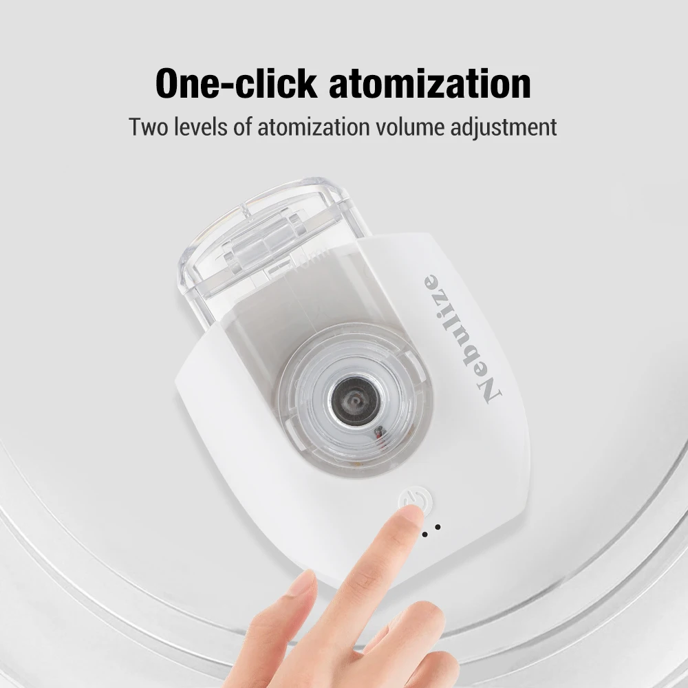 Portable Handheld Adults Children Ultrasonic Nebulizer Mesh Nebulizer