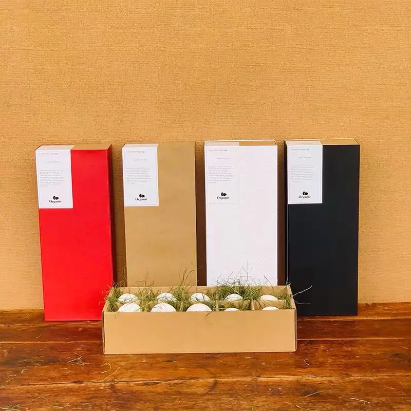
Custom molded paper Eco-friendly Chicken egg carton 6 pack egg box cartons packing 