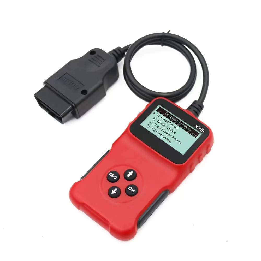 OBD vehicle fault detector ELM327 vehicle diagnosis tool read code card