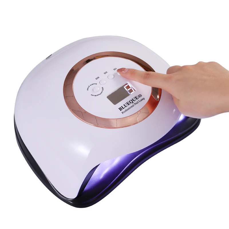 Professional LED Lamp for Nail Dryer Low Heat Lamp for Two Hands Nail Art Machine.