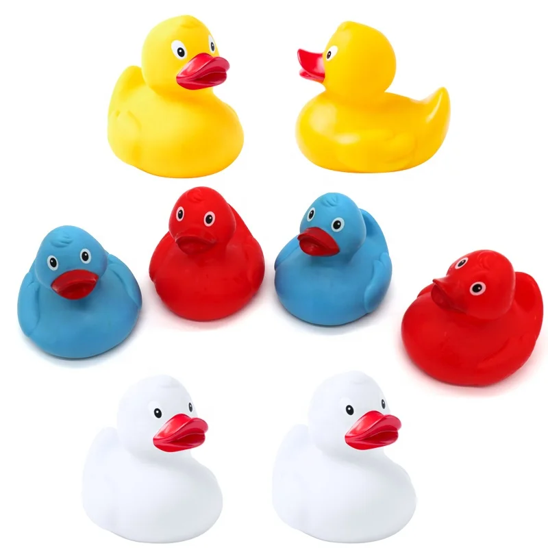 Mini Yellow Custom Floating Rubber Duck Bath Toy for Kids