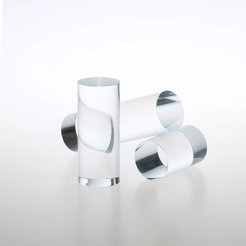 Plexiglass Solid Cone Shape Ring Holder Jewelry  Display Stand