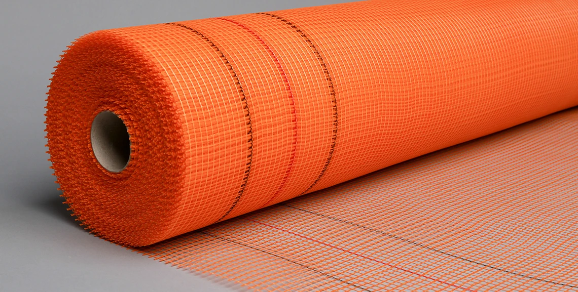 Alkali Resistance 145 160 g Fiberglass Mesh  Roll - Fireproof Mesh Fiberglass Netting