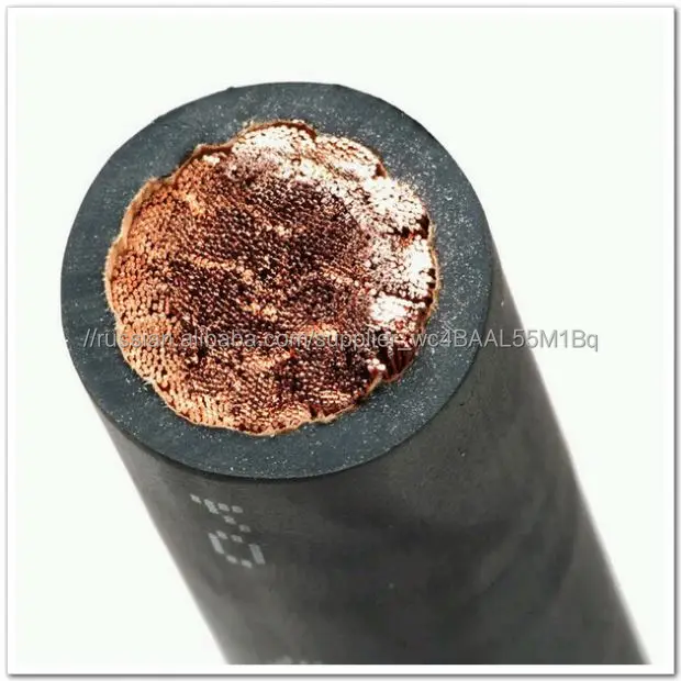 450/750V гибкий медный проводник 1/0AWG, 2/0AWG, 3/0AWG и 4/0AWG сварочные кабели
