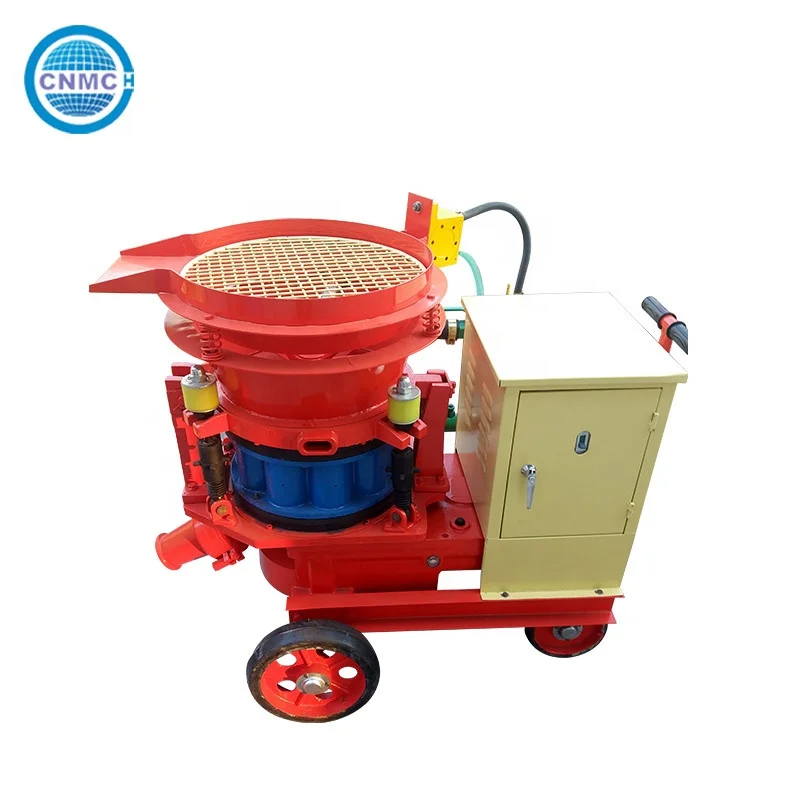 Factory Direct Sale SP-7 Small Dry And Wet Mix Shotcrete Machine For Tunnel