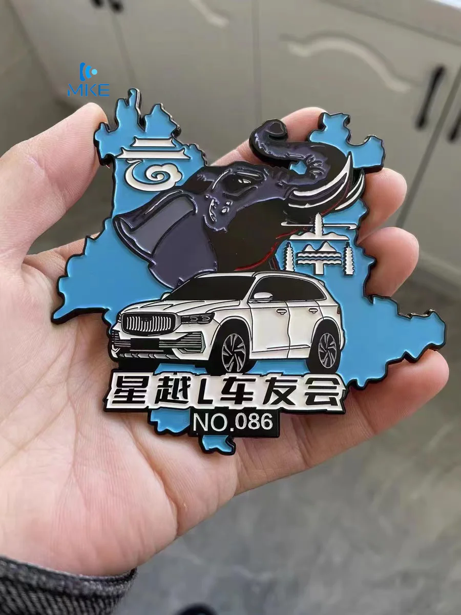 custom text pattern tag sign badge