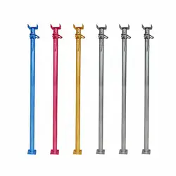 adjustable steel jack post shore scaffolding u-head jack heavy lifting jacks