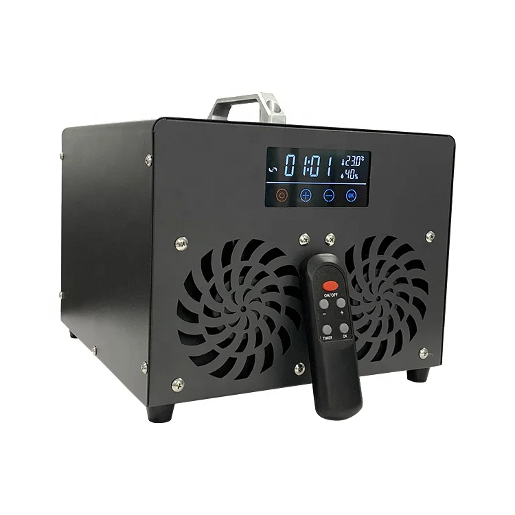 Latest Style Home Commercial Portable Lcd Touch 60G Quartz Tube Air Purifier Ozone Sterilizer Machine