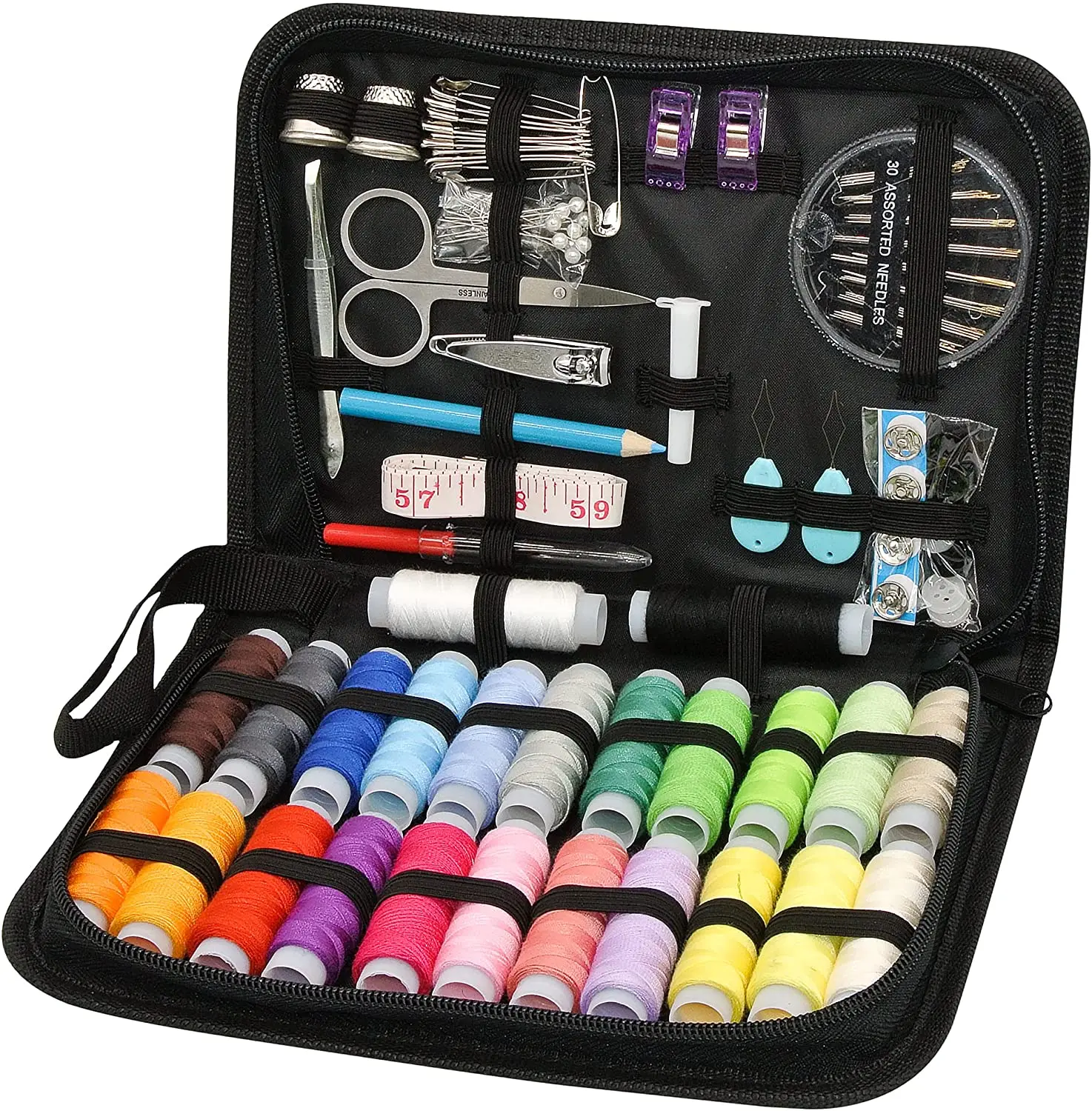 Sewing Kit for Adults with Sewing Supplies and Accessories - Needle and Thread Kit Products for Quick Repairs - Small Hand,93pcs