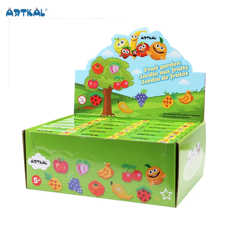 Genuine Perler Beads Toy Fruit Set Project Pattern Patter kids learning toys 5mm Hama Beads Set China