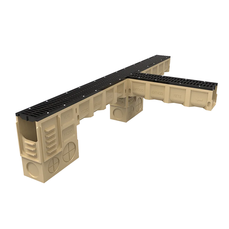 linear drainage trench channel stainless steel covering slot drain for parking lot