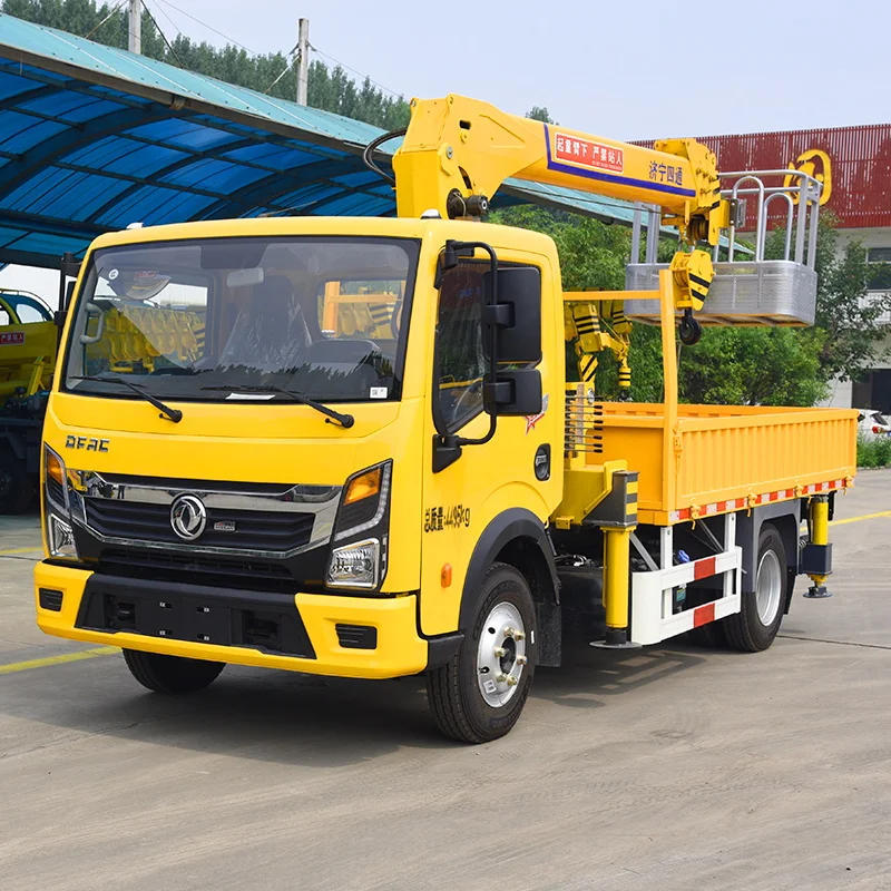 china crane manipulator hydraulic telescopic boom truck mounted crane truck with crane for truck