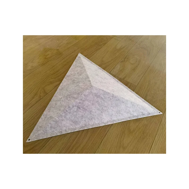 High Density PET Felt Acoustic Panel Manufacturer Interior Decorative Polyester Fiber Acoustic Panel