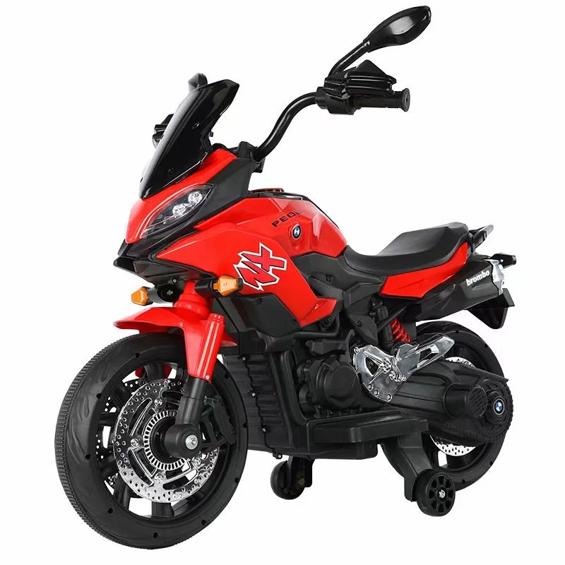 Kids ride on motorcycle battery powered stylish  a real motorcycle dirt bike toy motorcycle with 4 wheels and for kids electric