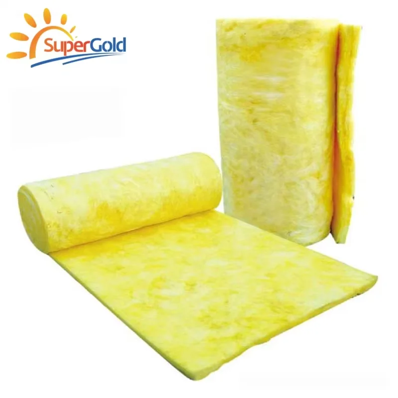 China building thermal insulation materials glass wool roll fiber glass wool insulation blanket with r value 11