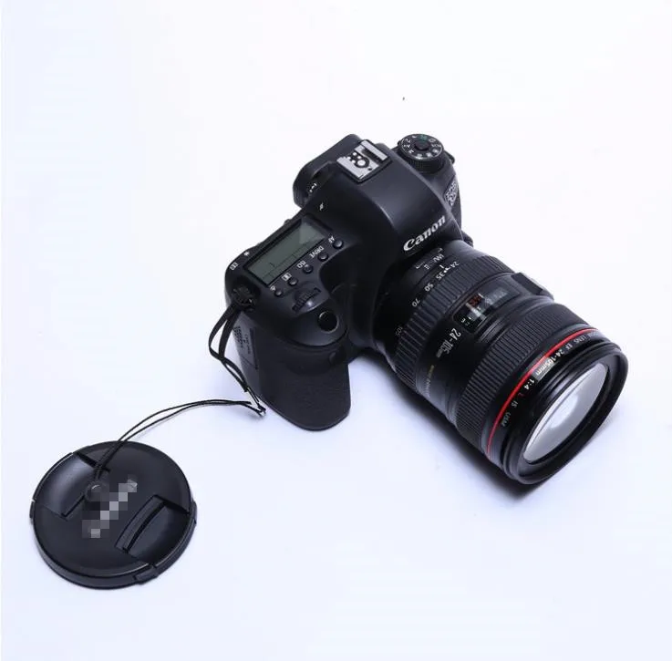 Universal Lens Cap Leash Camera Lens Cover Protection Camera Lens Cap Keeper Holder Rope for Sony Nikon Canon Camera
