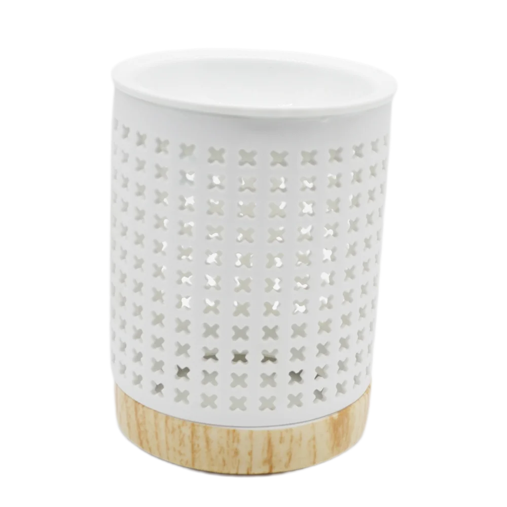 ceramic candle holder Ceramic Candle Oil Burner White fashion ceramic candle holders matte for  cheerful mood