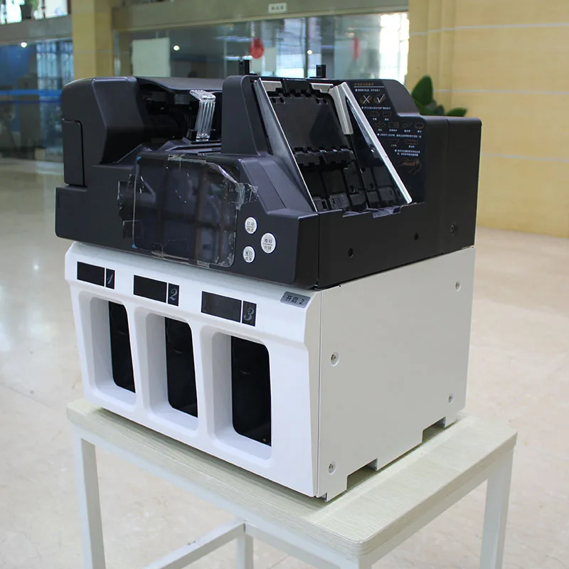 WT-4300 Multi currency  EURO USD RUS Banknote sorter  bill counter ,mixed denomination money counter