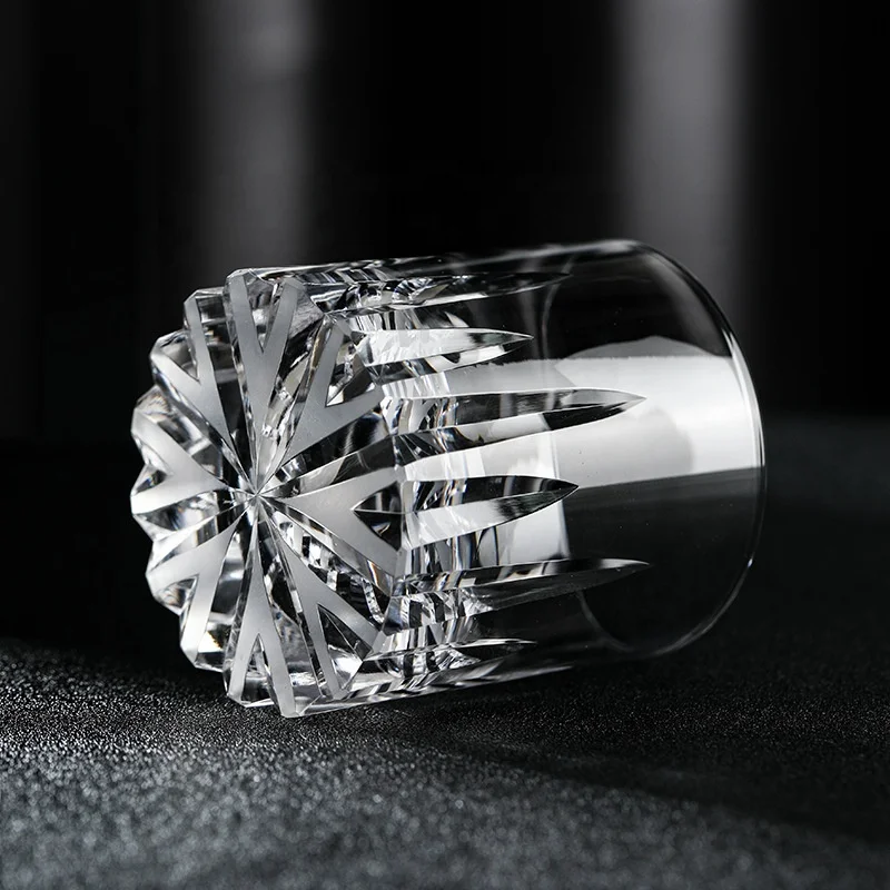 Hot Selling Product Glass Cup Custom Logo Crystal Whiskey Glasses for Gifts Bar