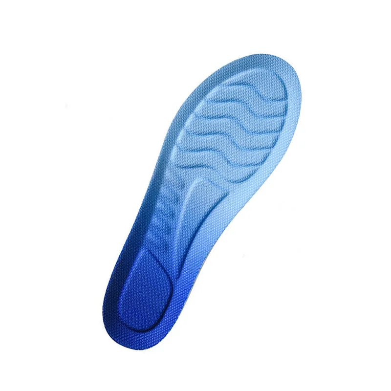 Sweat absorbent breathable material Light run-up super soft arch support sports insoles