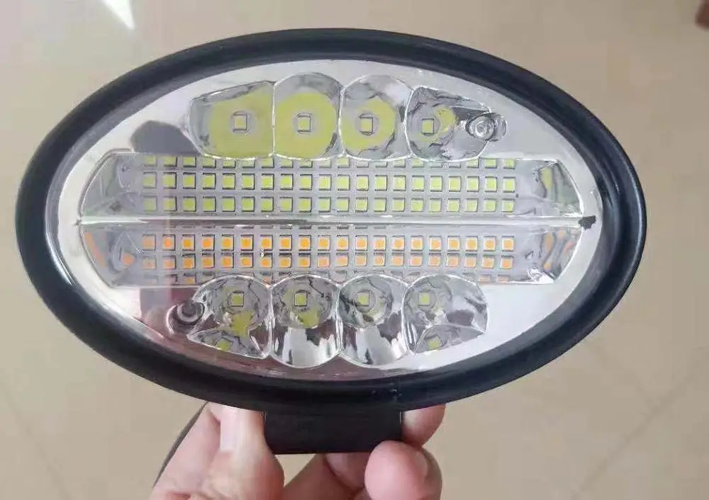 EMC Function 12V 24V 40W LED Flood / Spot Beam Oval Shape Led Agricultural headlight led tractor work light
